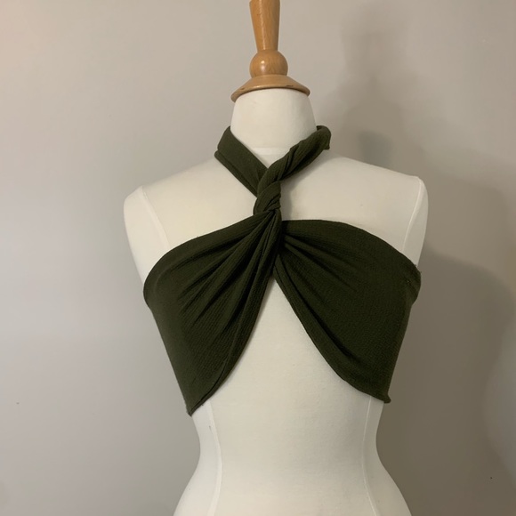 SOLD!! Multi-tie scarf / shirt - Picture 4 of 8